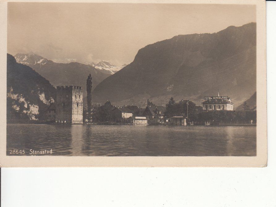 Cartoline postali: Stansstad ca. 1935 – Usato da Bürglen TG venduto da StampGraf