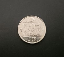 Silber-Gedenkfünfliber Pro Patria
