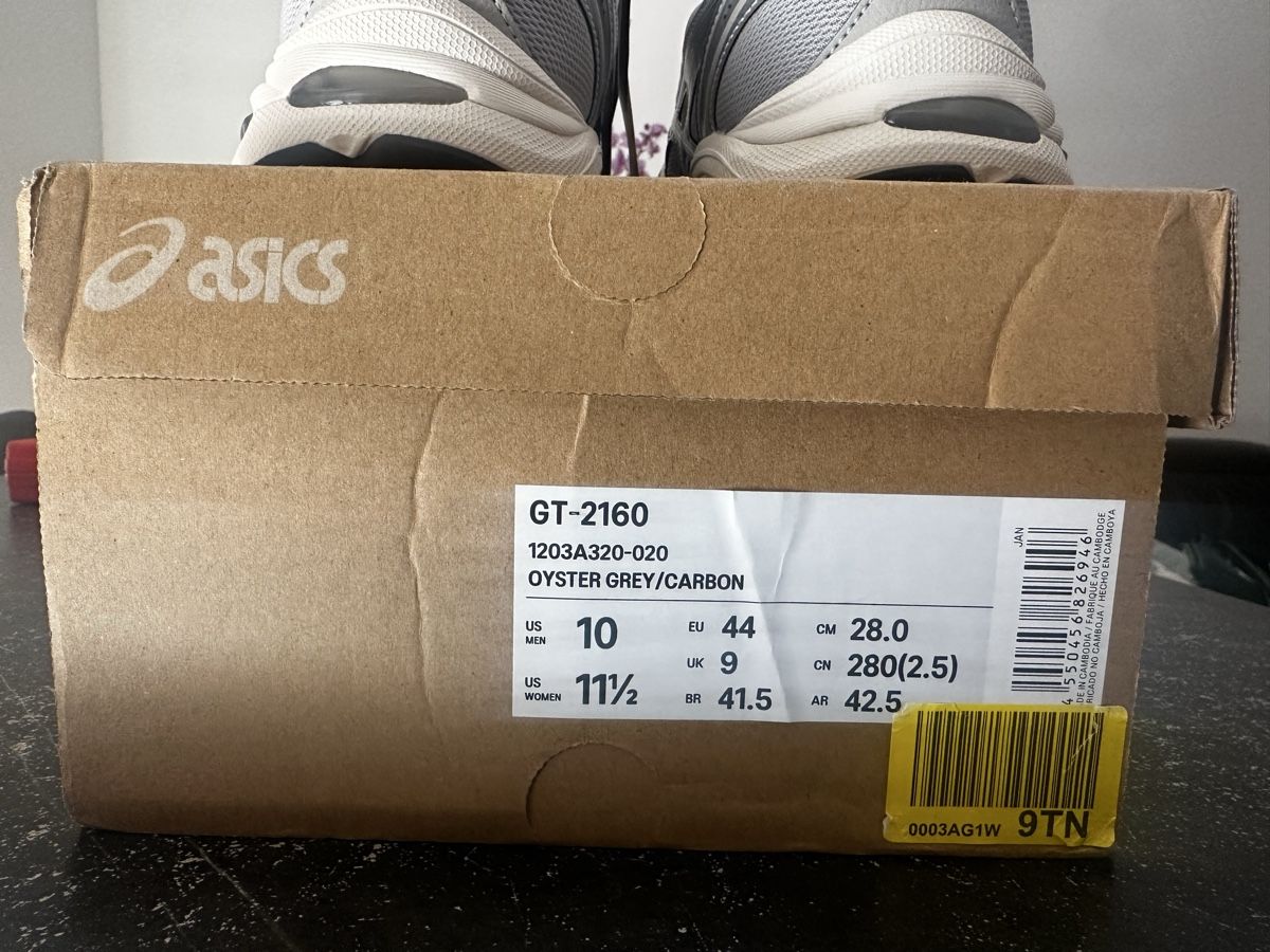 Asics Scarpe da uomo: Asics 2160 grey – Nuovo e nell'imballaggio originale da Biel/Bienne venduto da Akwawini 3