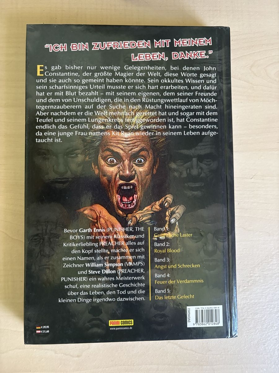 Comics: Carth Ennis Hellblazer - 2 Royal Blood HC – Gebraucht aus Oberburg von HighMe 2