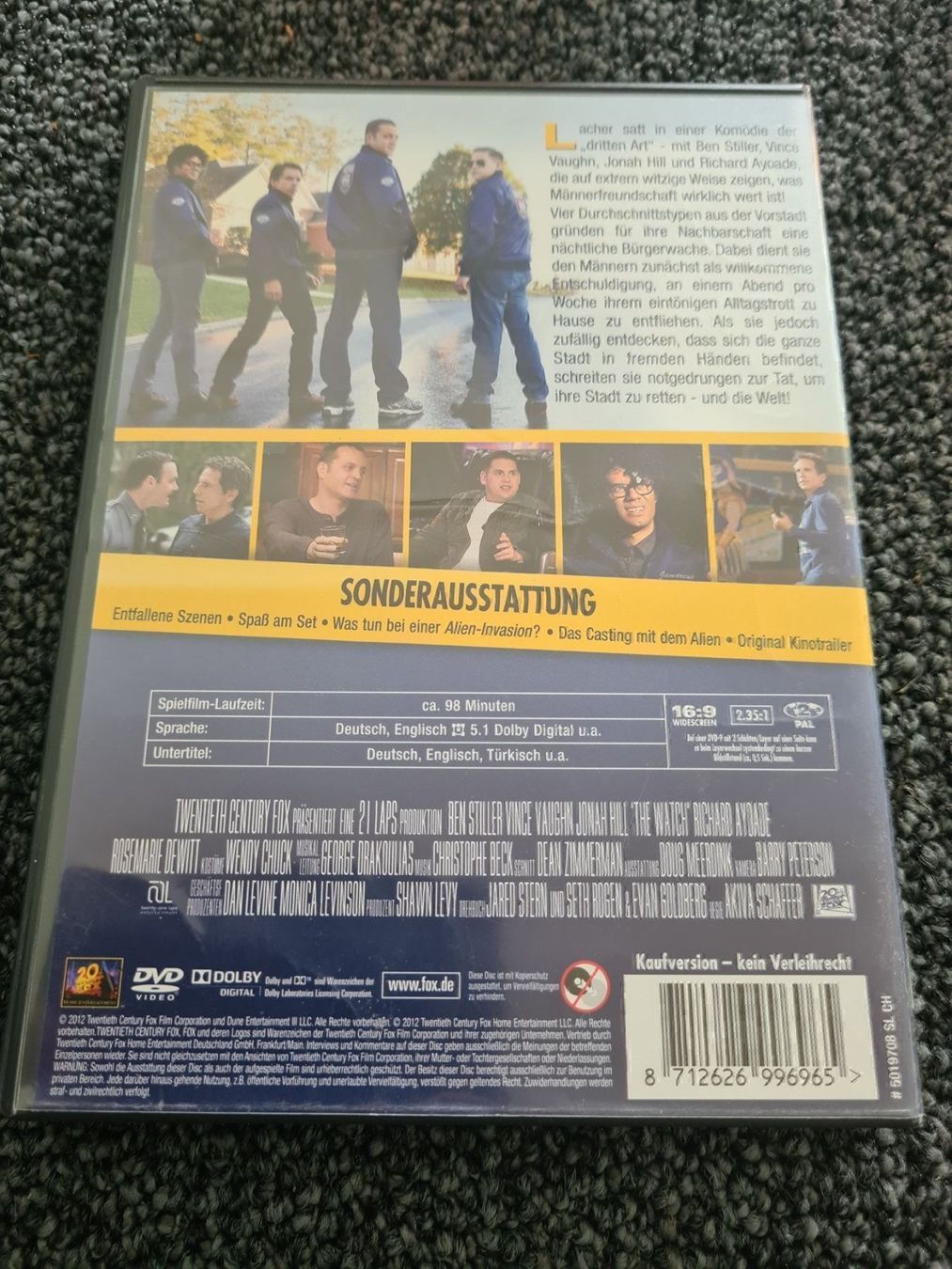 Tutti i DVDs: THE WATCH (8191) – Usato da Ruswil venduto da Ruck.Zuck. 1