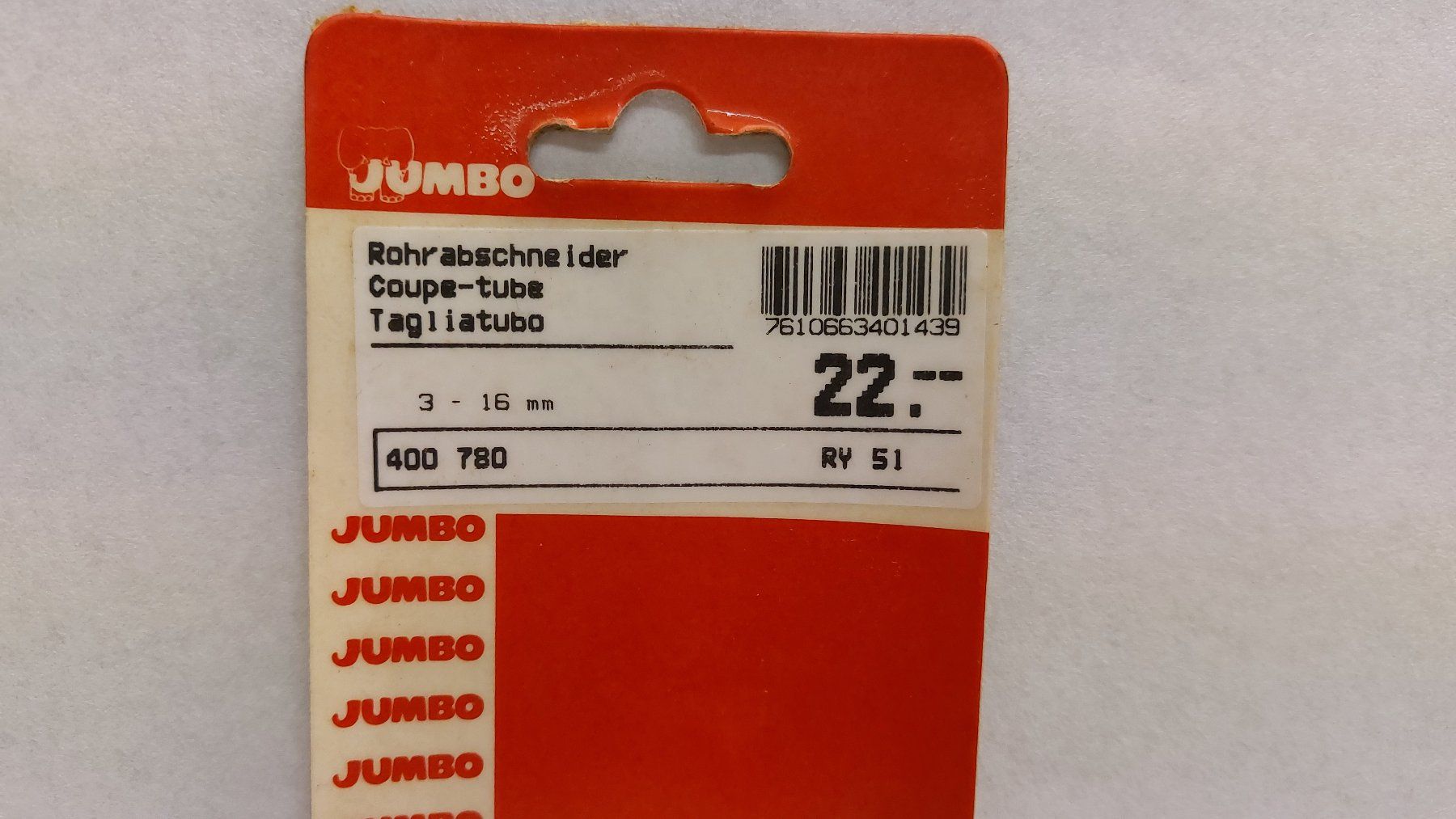 Tutti gli attrezzi: Rohrabschneider klein SUPER EGO 716 – Nuovo (secondo la descrizione) da Dornach venduto da Lok-Service-56 8