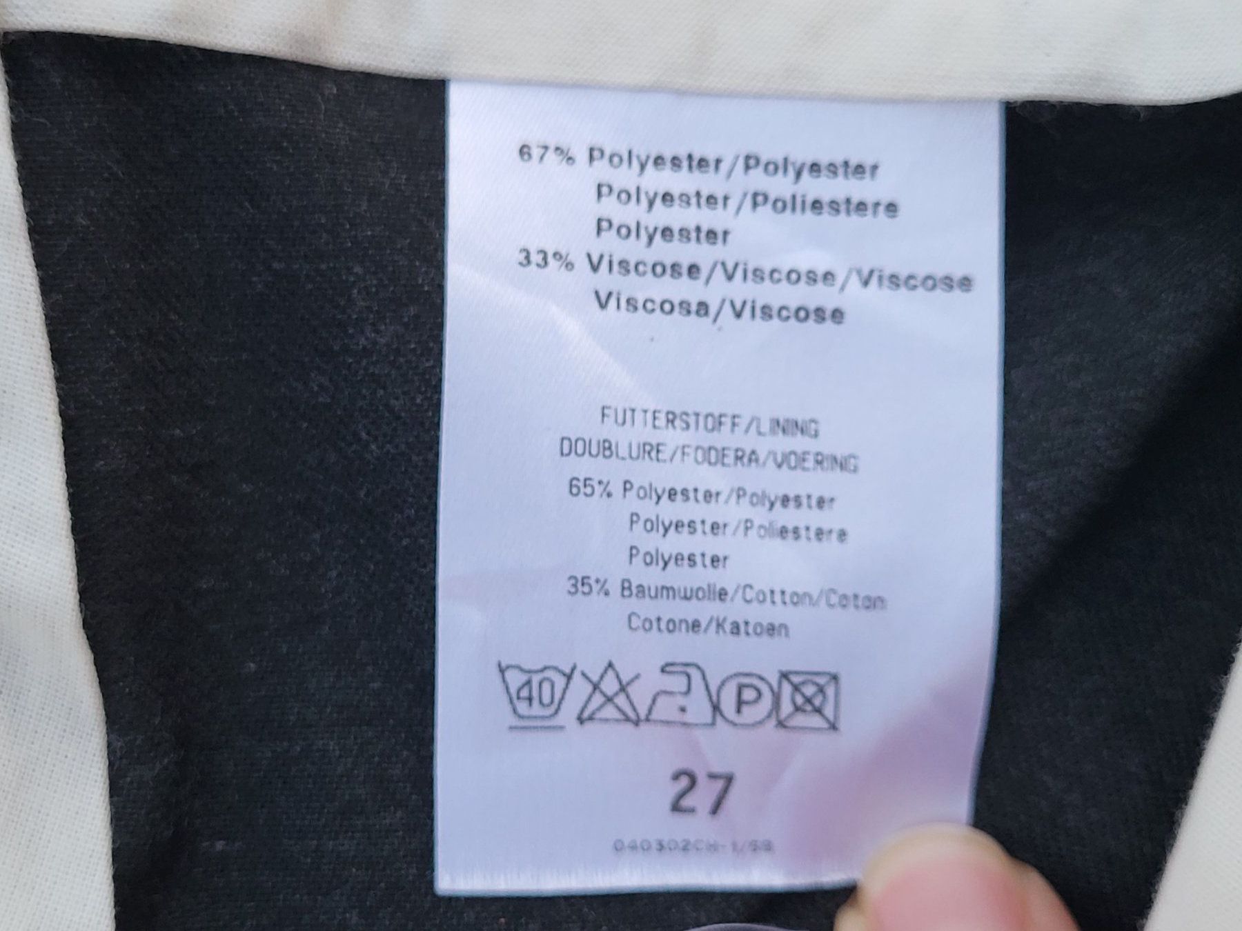 Pantaloni: Stoffhose mit Viskose – Usato da Dorf venduto da Mischa2010 5