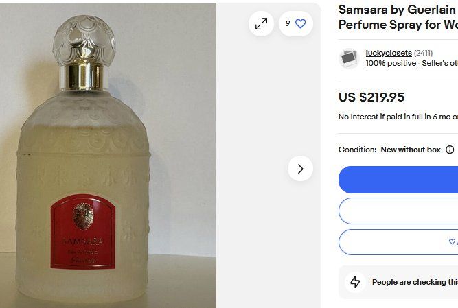 Guerlain Profumi & Eau de Toilette: Guerlain  Samsara EdP 100ml Vintage – Usato da Collonges venduto da arashee 4