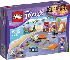 LEGO Friends 41099 - Heartlake Skatepark (Komplett)