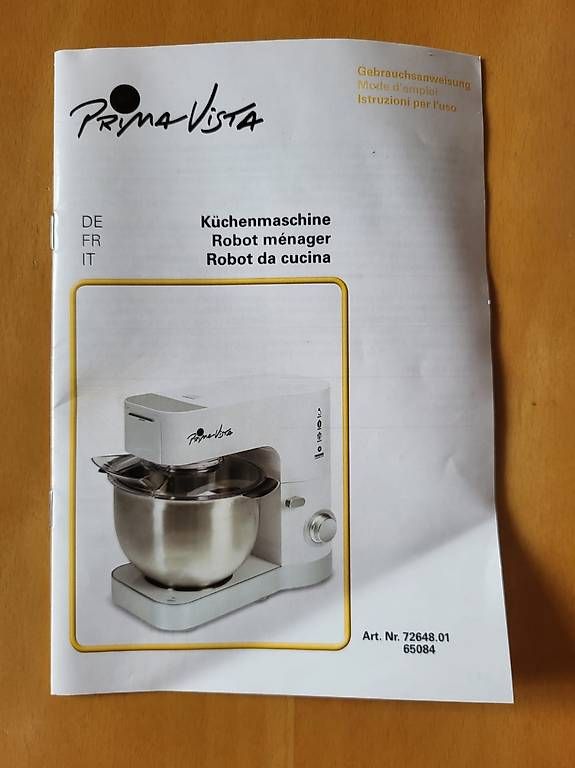 Küchengeräte: Küchenmaschine Prima Vista – Gebraucht aus Zürich von san_7n2l 2