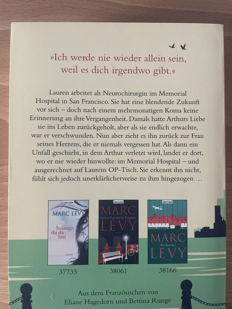 Libri: Marc Levy - Zurück zu dir – Usato da Niederbüren venduto da 9632 1