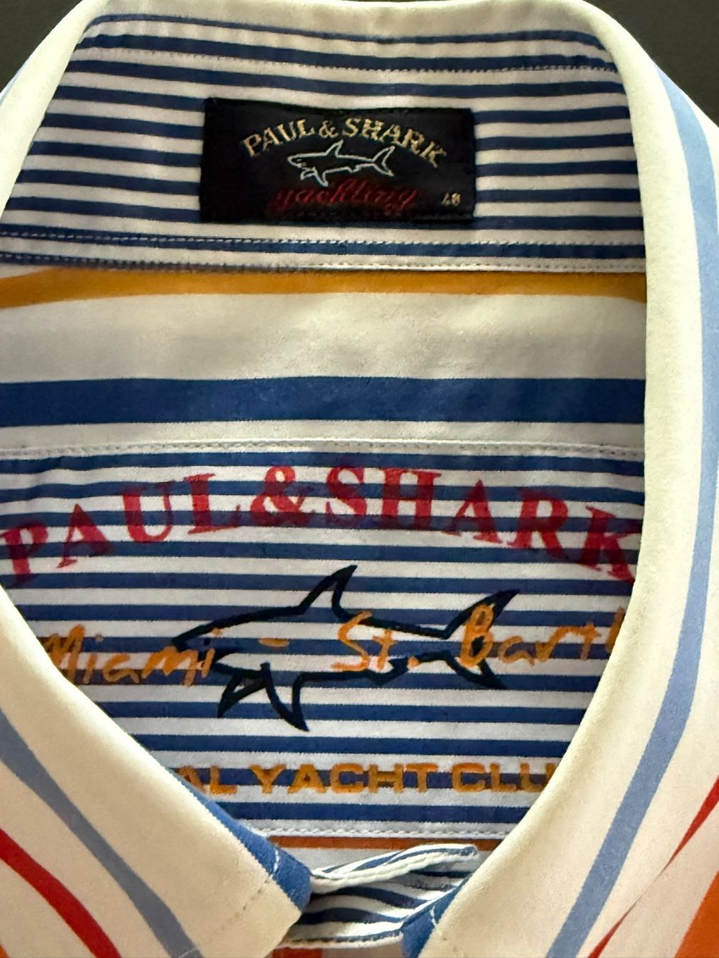 Paul & Shark Camicie: Paul&Shark Kurzarmhemd gestreift, Gr. 40 – Usato da Muri b. Bern venduto da ris_m7jw 2