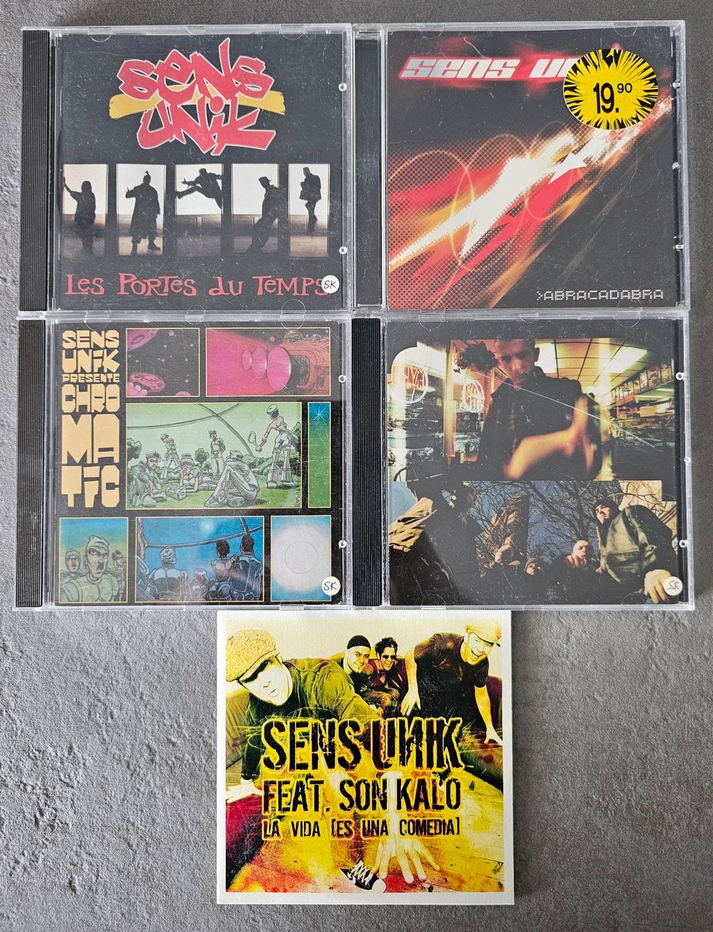 CD: Sens Unik CD's – Usato da Unterkulm venduto da Chaplyn2018