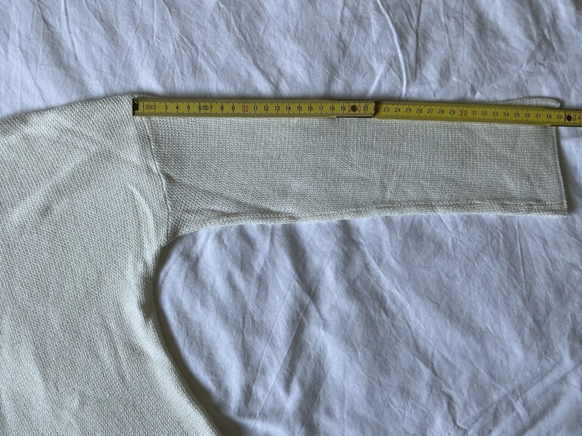 Benetton Maglioni & Felpe: Pull Benetton Blanc Cassé Taille S – Usato da Zürich venduto da Janakpur 3