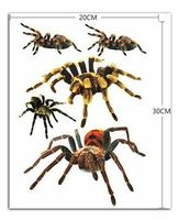 ---+++ 3D Sticker Set Spinnen +++---