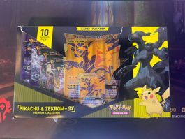 Pokemon Tag Team Premium Collection Pikachu & Zekrom GX
