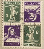 MA433) K26y, Kehrdruck 4-Block Zentrischer ⊙ LIESTAL Kt. 120