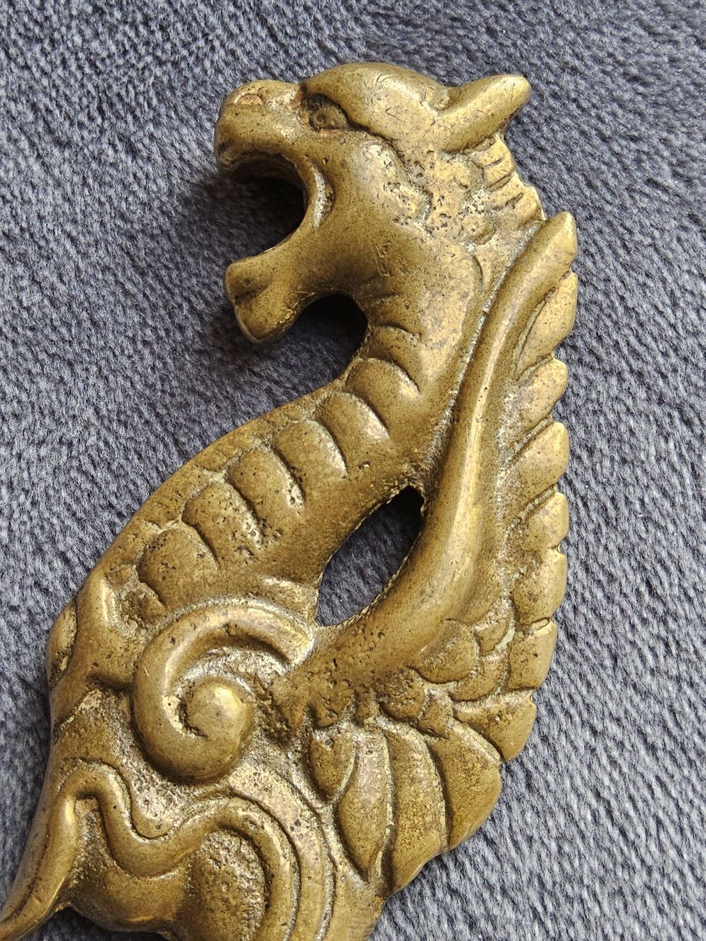 Sonstiger Bürobedarf: Antiker Messing Brieföffner Letter opener China – Gebraucht aus Zürich von sanwit