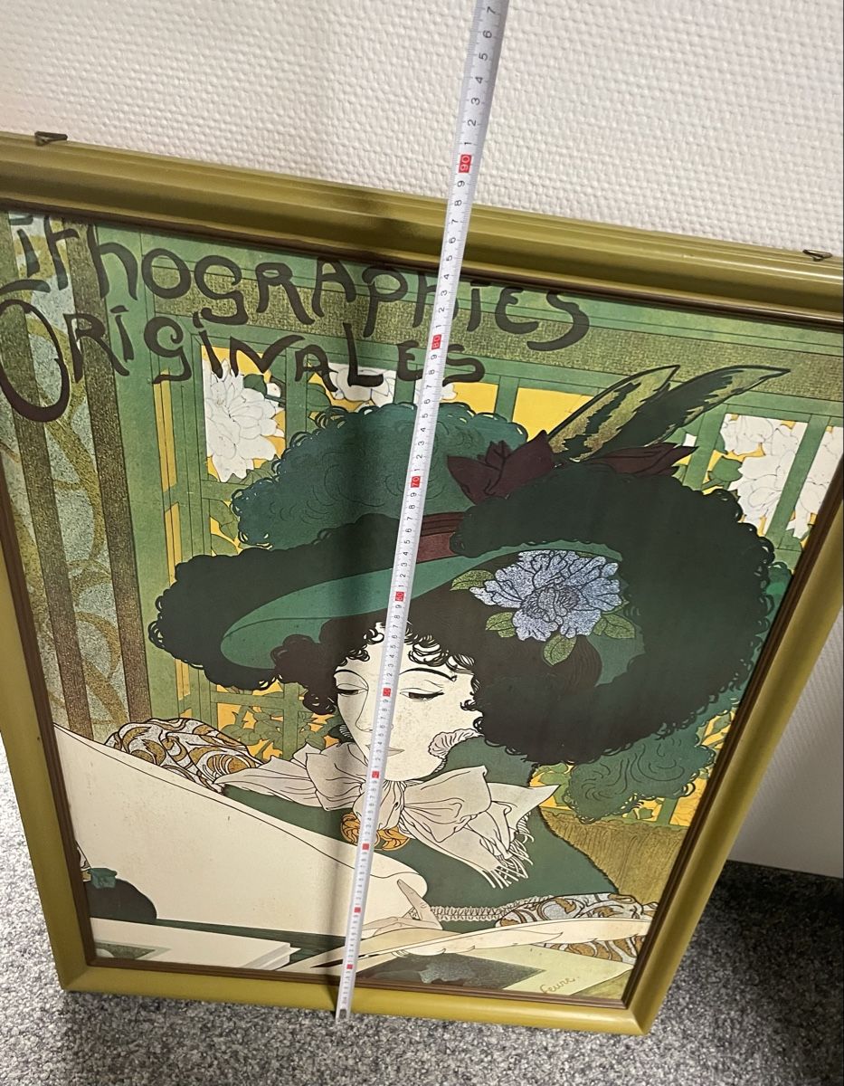 Grafiken & Lithographien: Lithographie gerahmt 87x67 – Gebraucht aus Au ZH von Jaggy4 2