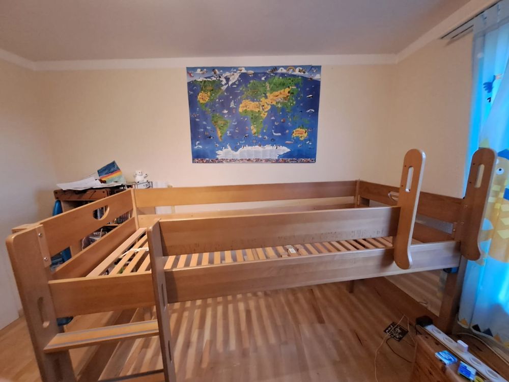 Paidi Kinderbett Mit Rutsche