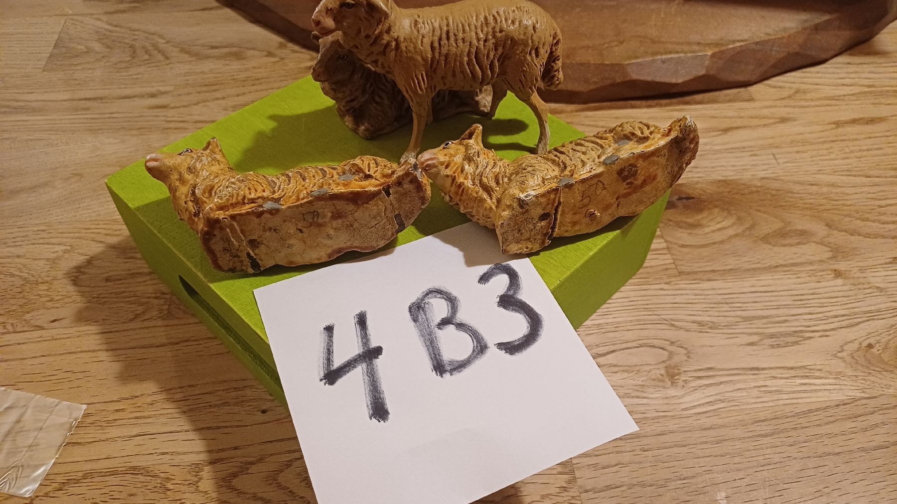 Figurines: Krippenfiguren 4 Schafe  – D'occasion à Flawil par Naphtali 3