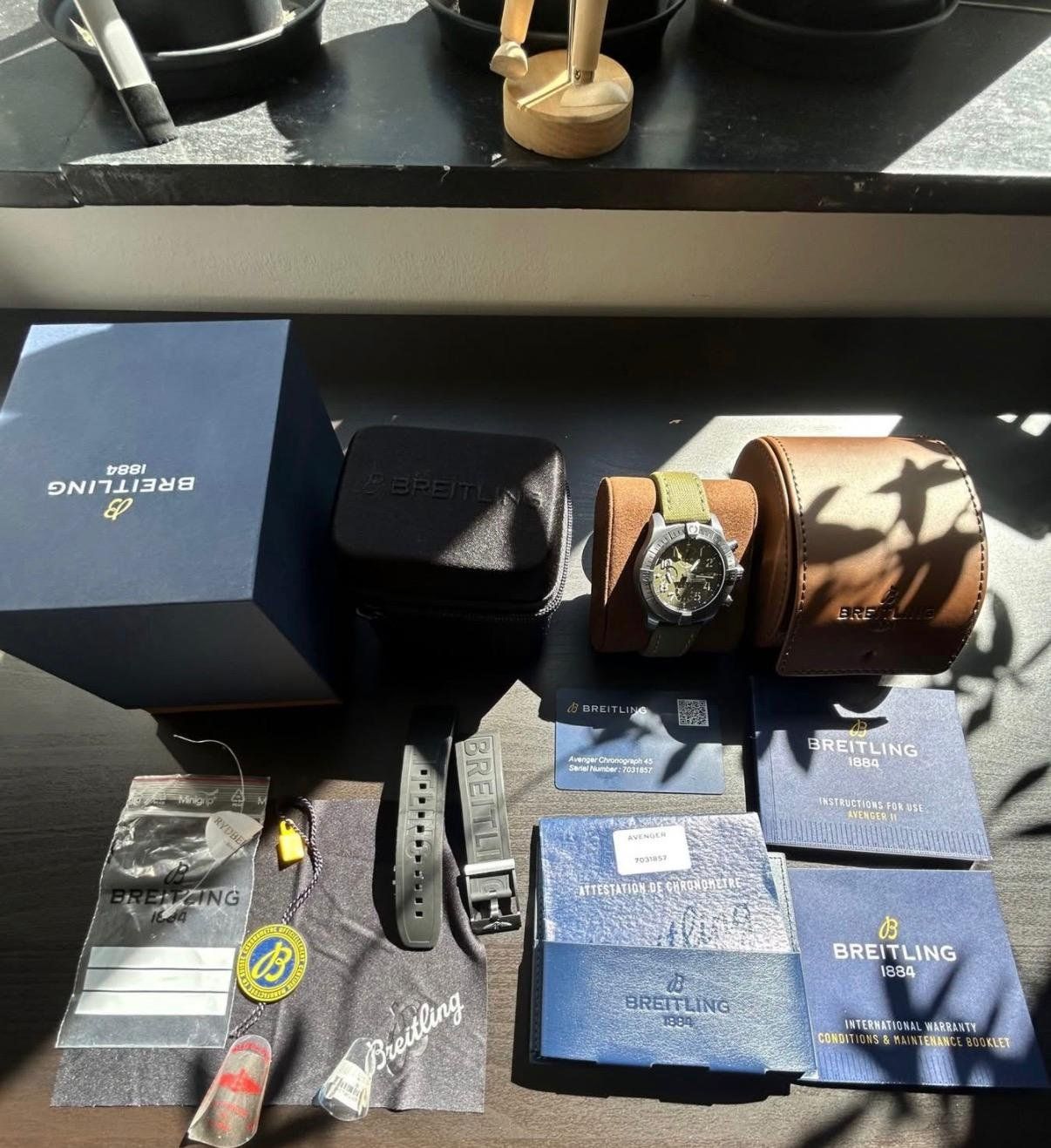 Breitling Orologi: Breitling Avenger Chronograph – Usato da Zollikofen venduto da hor_x9zy 3