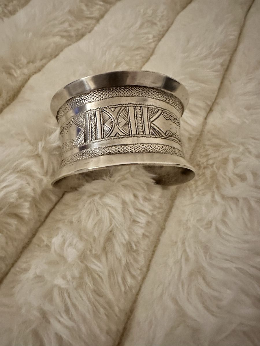 Armbänder & -reifen: Bracelet manchette argent massif Style ethnique chic – Neu (gemäss Beschreibung) aus Versoix von sne_zx2d 1