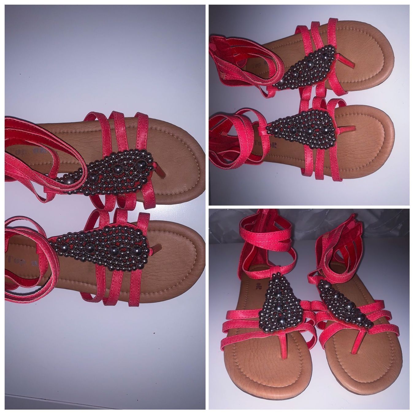 Scarpe da donna: Sandalen Flach 36 Grösse/  5.- – Usato da unterentfelden venduto da leyla08 2