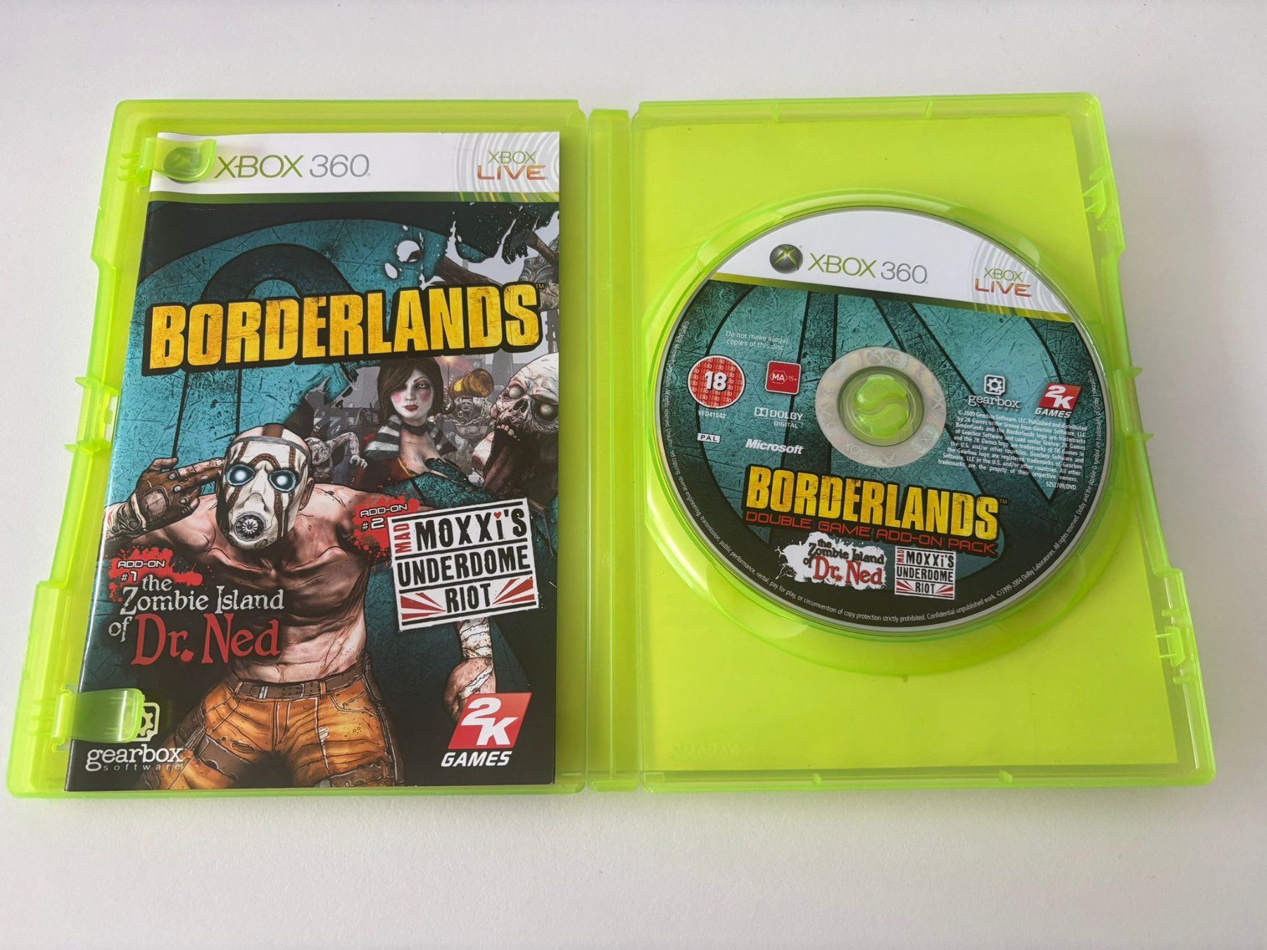 Giochi: Borderlands Add-On Doppelpack (XBOX 360) – Usato da Herisau venduto da Seyashop1 1