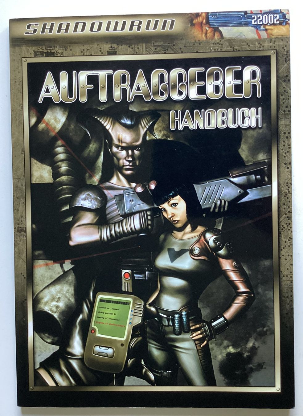 Bücher: SHADOWRUN - 22002 - Auftraggeber Handbuch – Gebraucht aus Hünenberg von Ecila