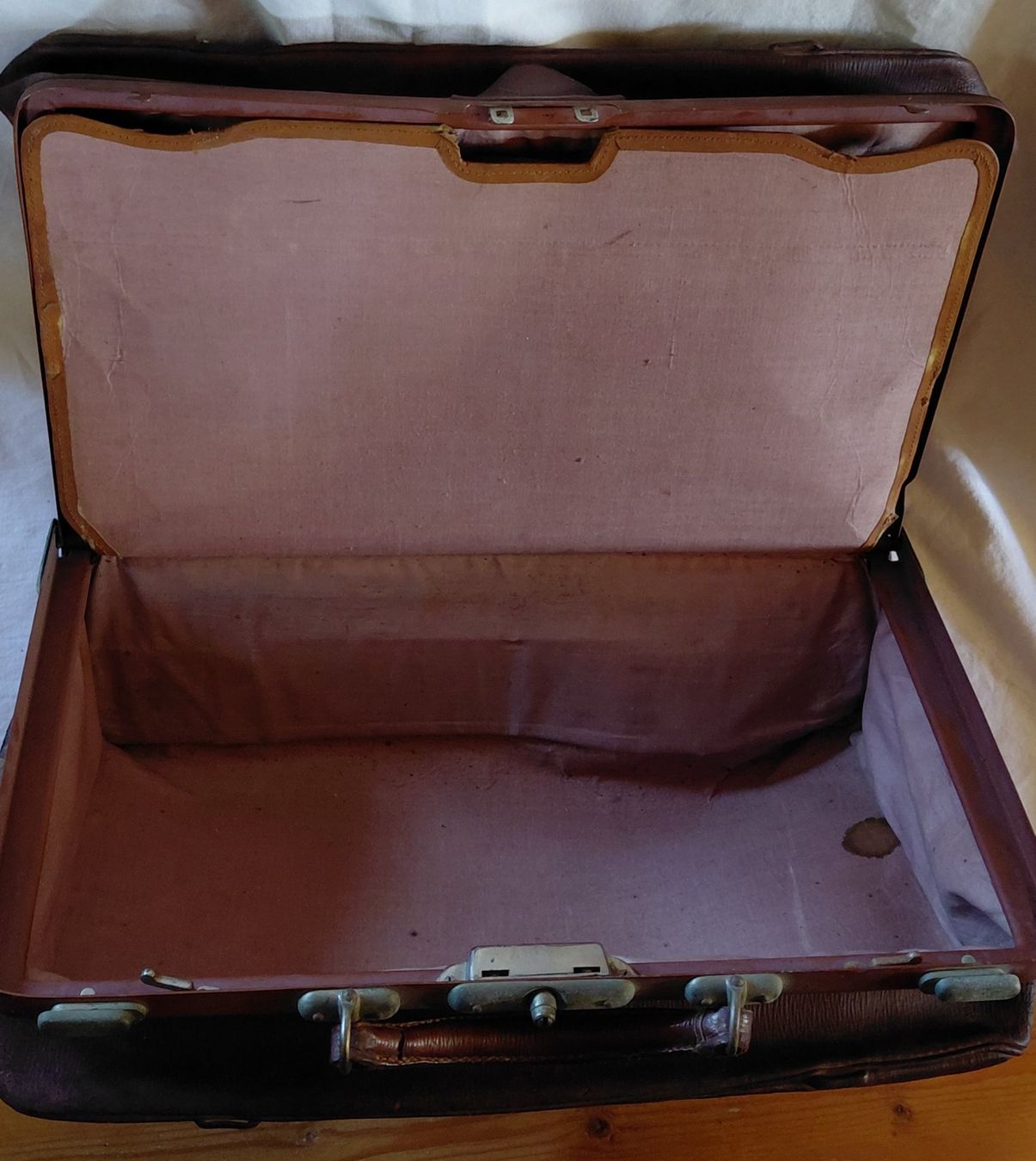 Valigie: Grosse antike lederne Reisetasche – Usato da Trogen venduto da Limboo 8