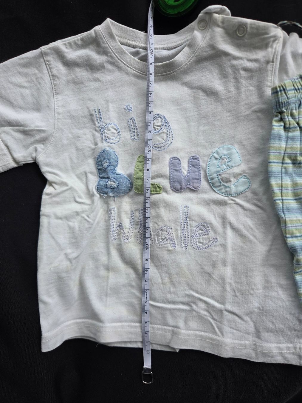 Camicie, Top & T-shirt: Ensemble short + t-shirt  bleu / vert 12 mois  74 cm – Usato da Gland venduto da Vee_0 1