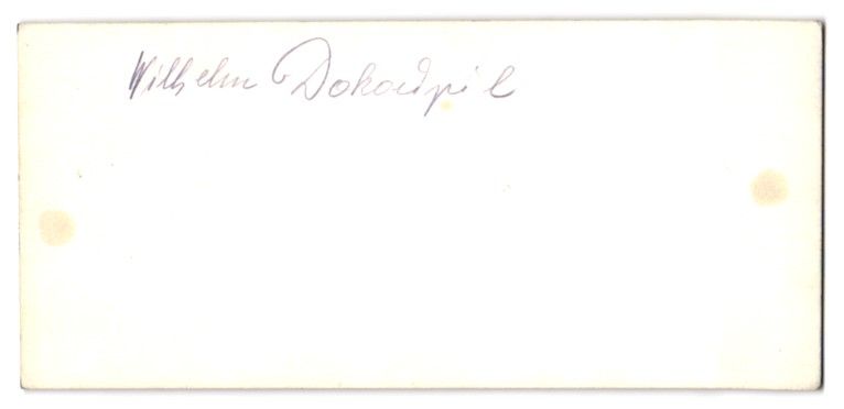 Fotografie & Manifesti: Fotografie Polizeifoto / Mugshot, Wilhel – Usato da Berlin venduto da bartko-reher 1