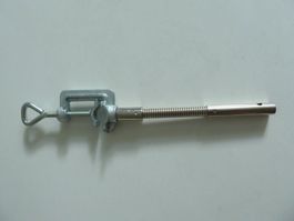 Rohr-Klemme mit aufschraubbarem Griff