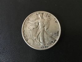 USA 1943 Walking Liberty Half Dollar