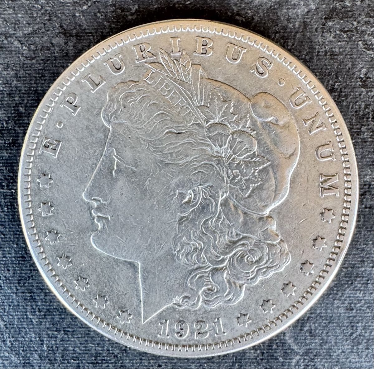 Tutti le monete: Morgan Dollar 1921 S – Usato da Meilen venduto da coins4sale