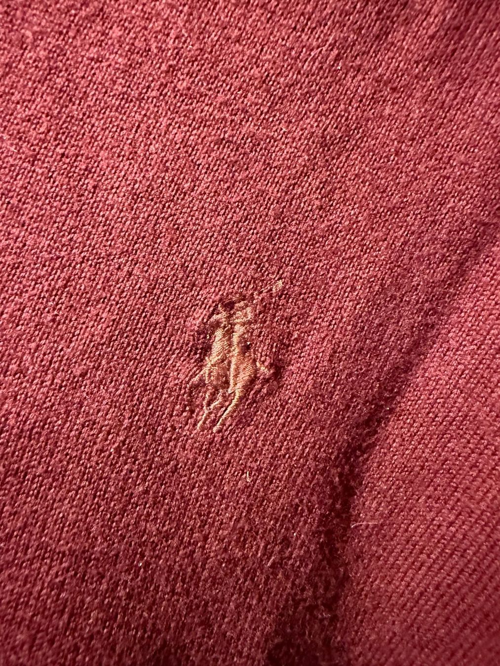 Ralph Lauren Maglioni & Felpe: Ralph Lauren Pullover, Burgundy, Pima Baumwolle, Gr. L – Usato da bioggio venduto da lenny023 2