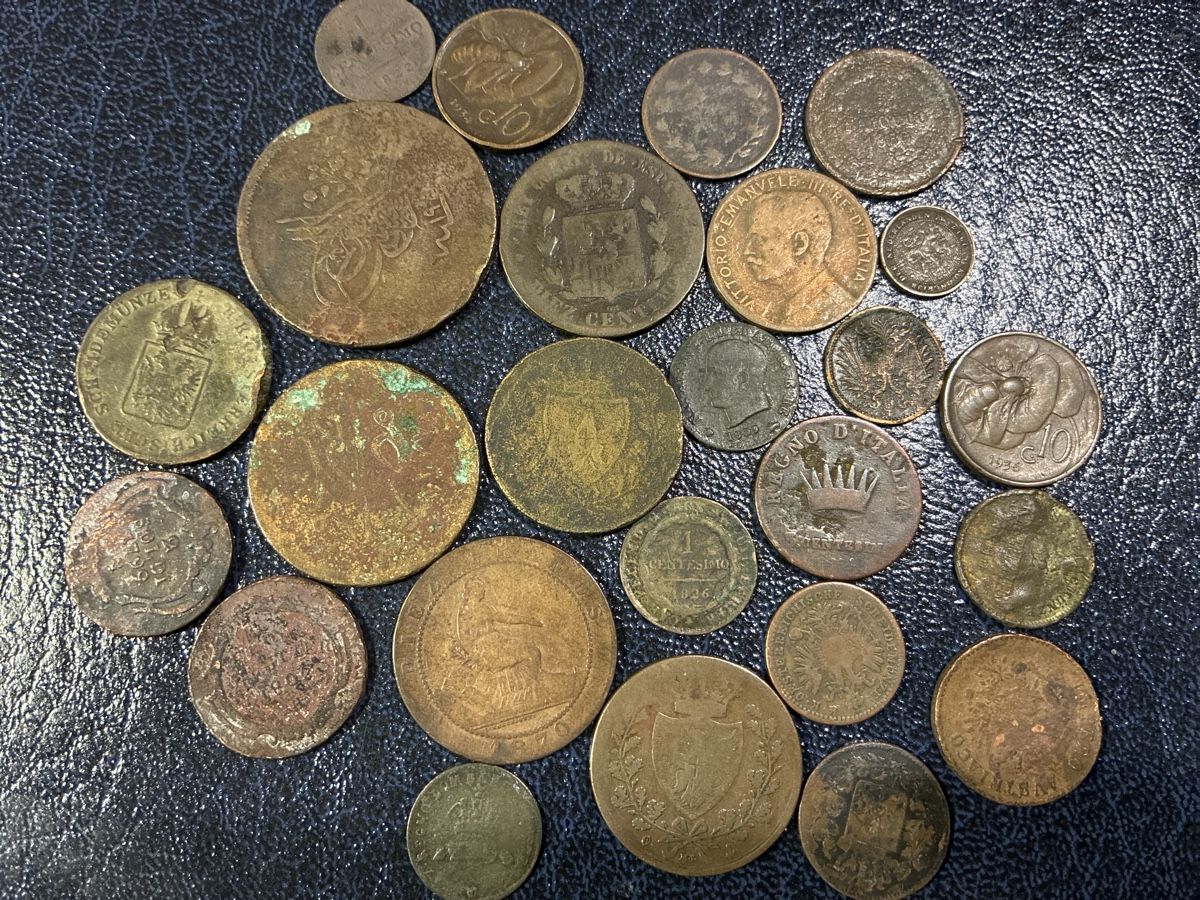Alle Münzen: Lot de Monnaies en cuivre – Gebraucht aus Hittnau von PfiHi01 3