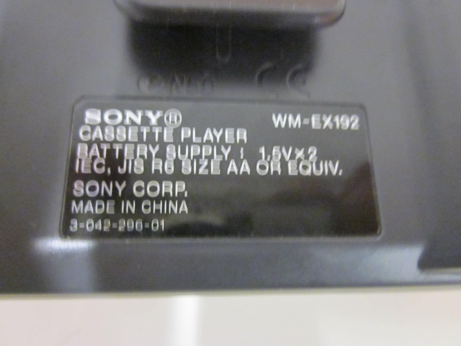 Sony Lettore multimediale portatile: SONY Walkmann WM- EX192 – Difettoso da Grand-lancy venduto da kohler333 4