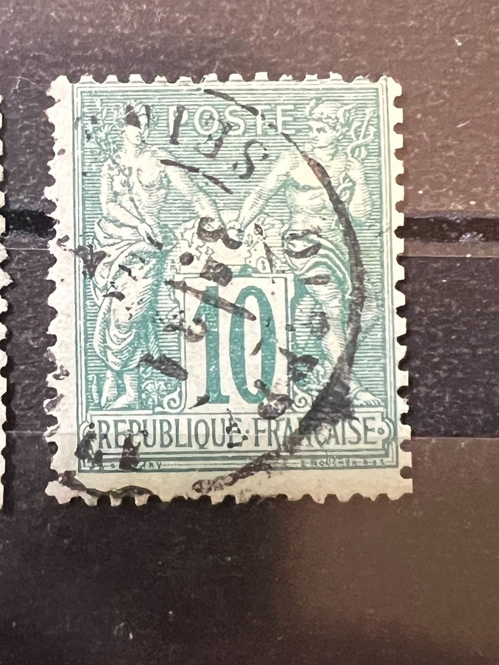 Tutti i francobolli: () 2 Sage Type II N sous U 1876 Oblitérés – Usato da Lausanne venduto da ffhoud 2