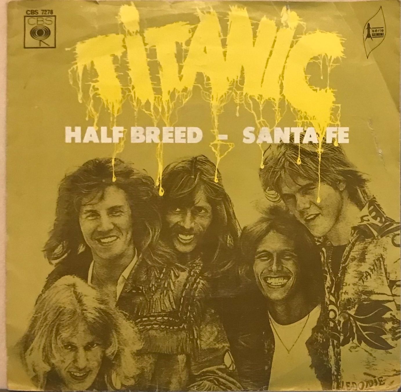 Vinyles: TITANIC - HALF BREED – D'occasion à Bussigny par vinyl-pas-cher
