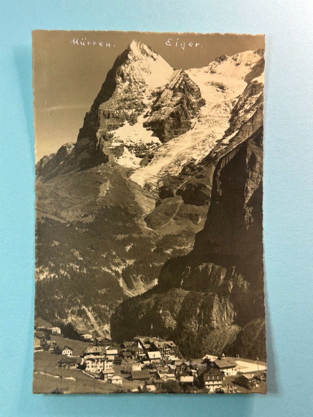 Cartes postales: Mürren - Eiger – D'occasion à Steg VS par danwer74