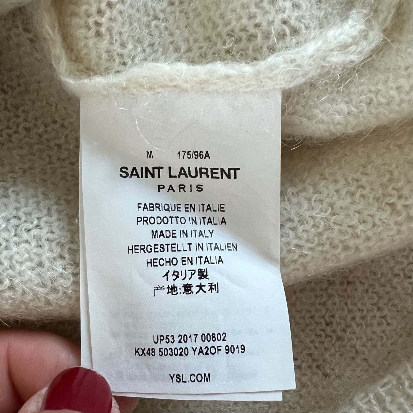 Saint Laurent Pulls & Sweat-shirts: SAINT LAURENT PARIS Palm Tree Pullover 🌴 – D'occasion à Zürich par ClosetQueen 8