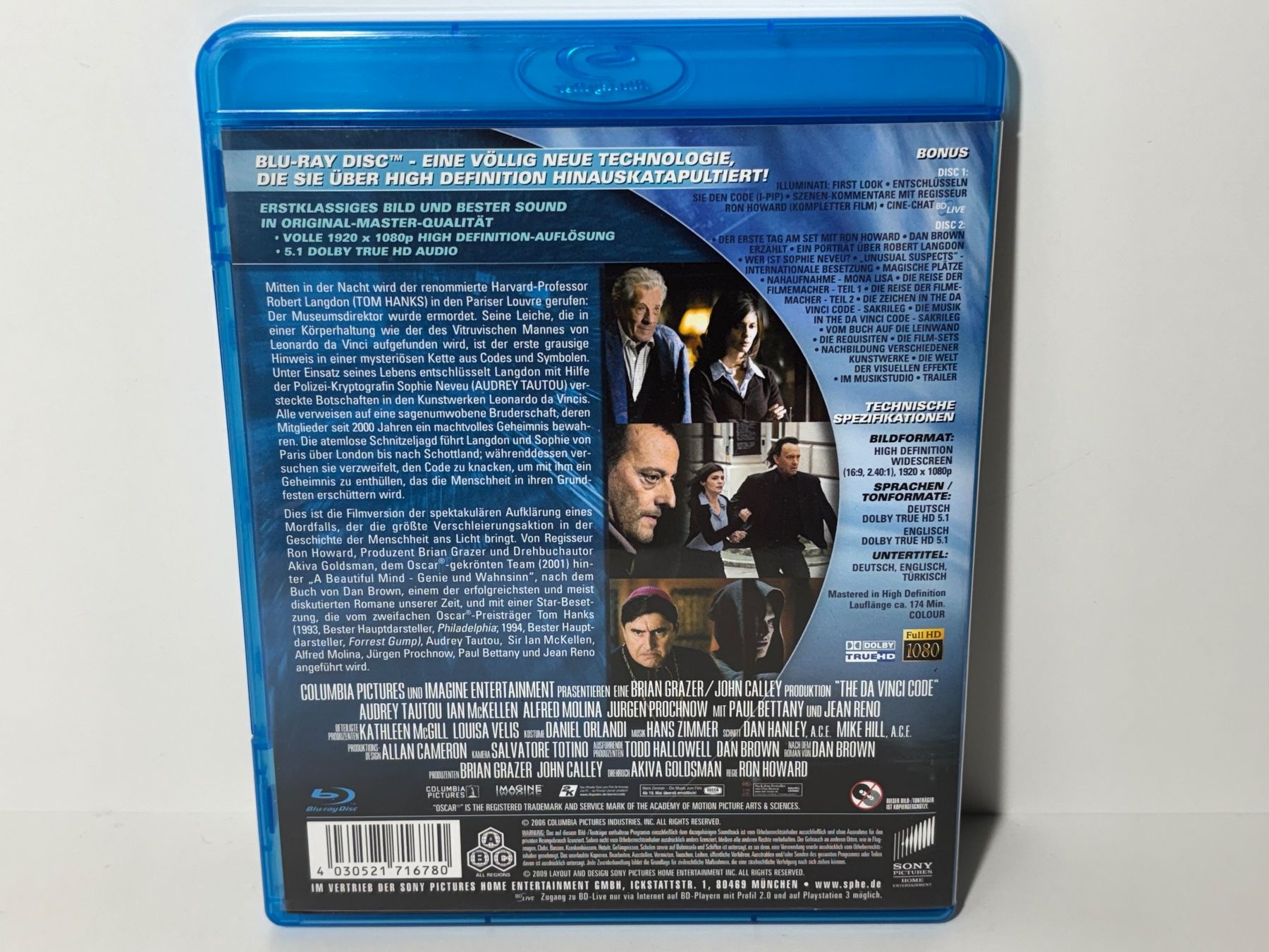 Alle DVDs: The Da Vinci Code - Illuminati - Inferno Blu Ray – Gebraucht aus Wilderswil von Mr.Fury 2
