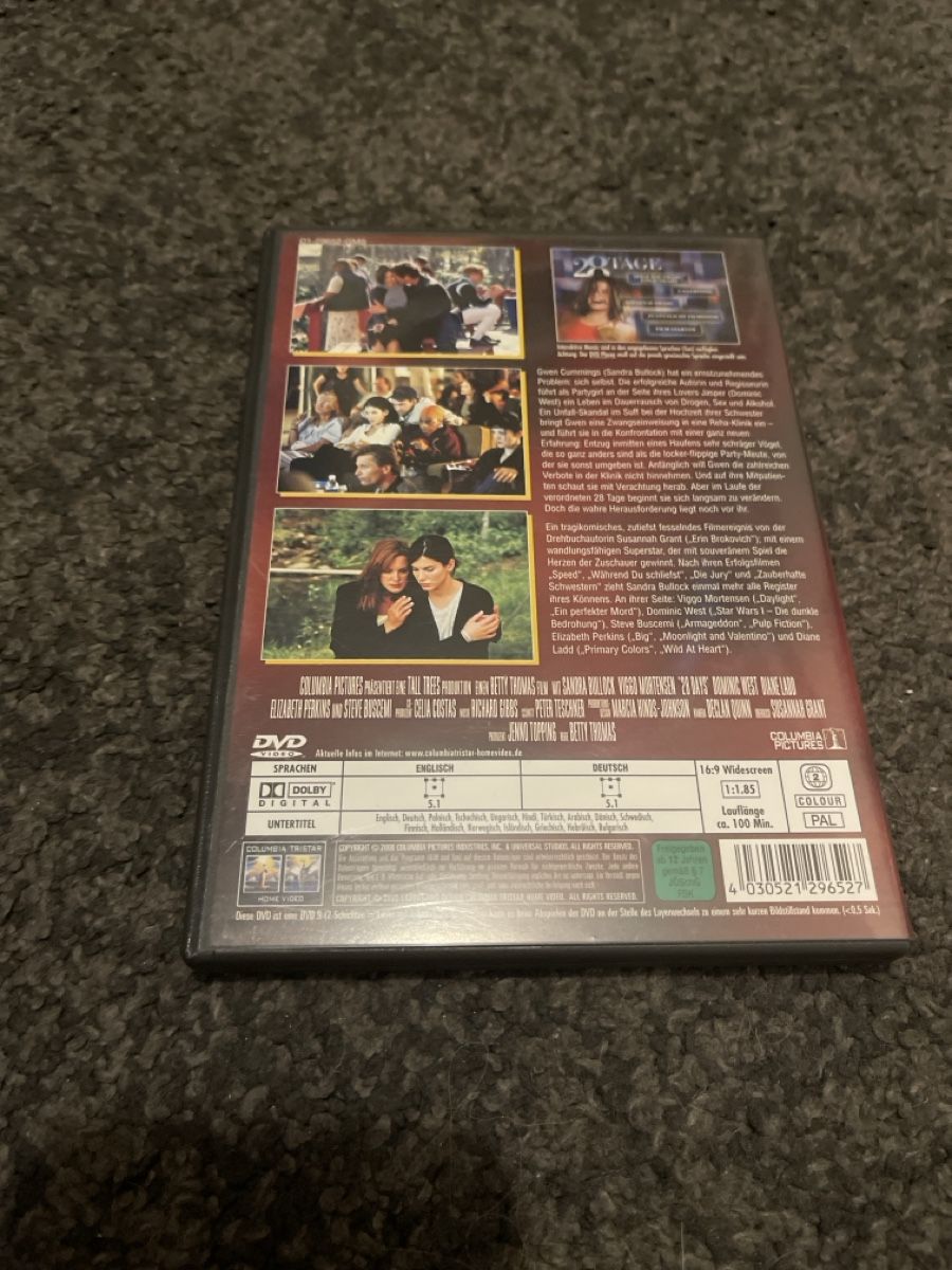 Tutti i DVDs: DVD 28 Tage Sandra Bullock  – Usato da Unterkulm venduto da AnoliOccasion 1