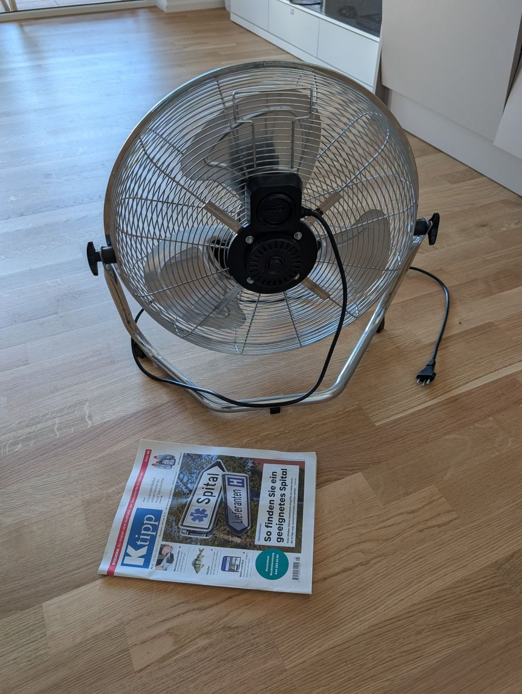 Ventilatoren: Grosser Weber Standventilator Metall Durchmesser 3 Stufen – Gebraucht aus Oberdorf NW von Paraglider83