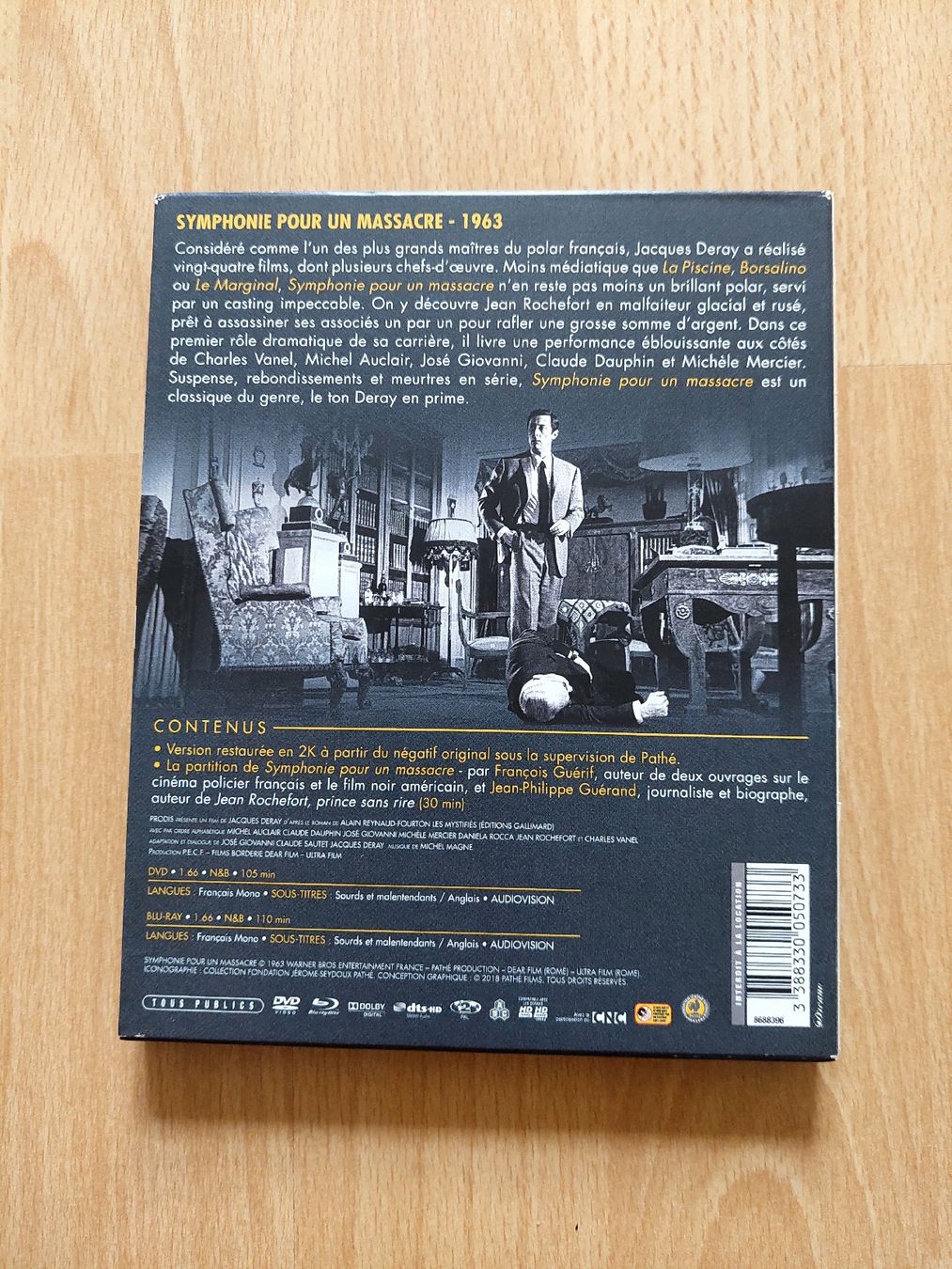 Tutti i DVDs: symphonie pour un massacre bluray – Usato da Biel/Bienne venduto da Totalkelly 1