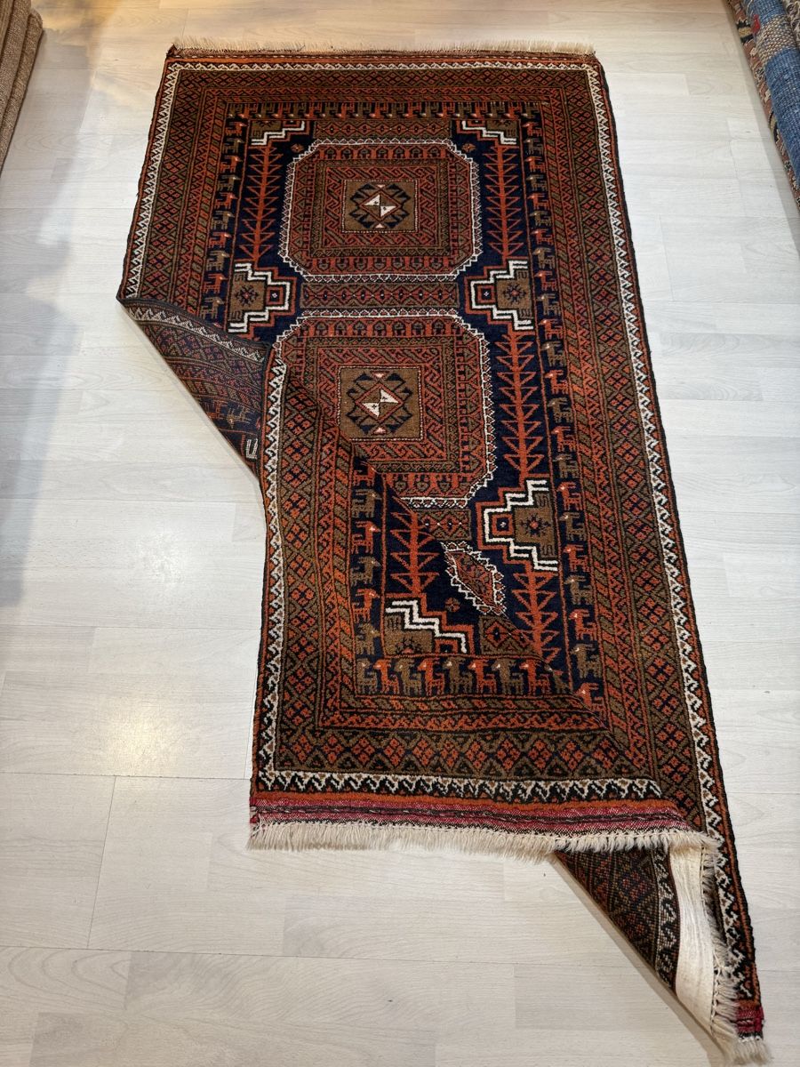 Tappeti: Orientteppich Beluch 87x170.cm – Usato da Büron venduto da Filadefia-888 2