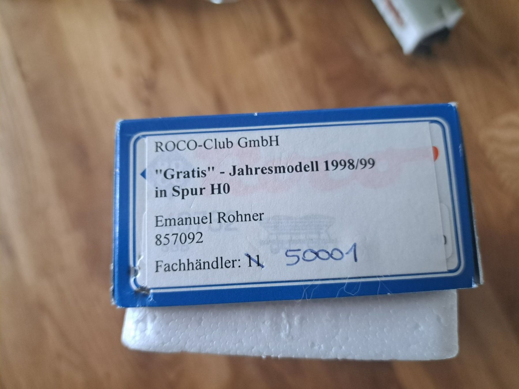 Roco Modellini di ferrovie: Jahresmodell 1998/99 – Usato da Bünzen venduto da Floh99 4