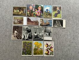 16 Alte Ansichtskarten, Vintage Postkarten, Konvolut, Top!