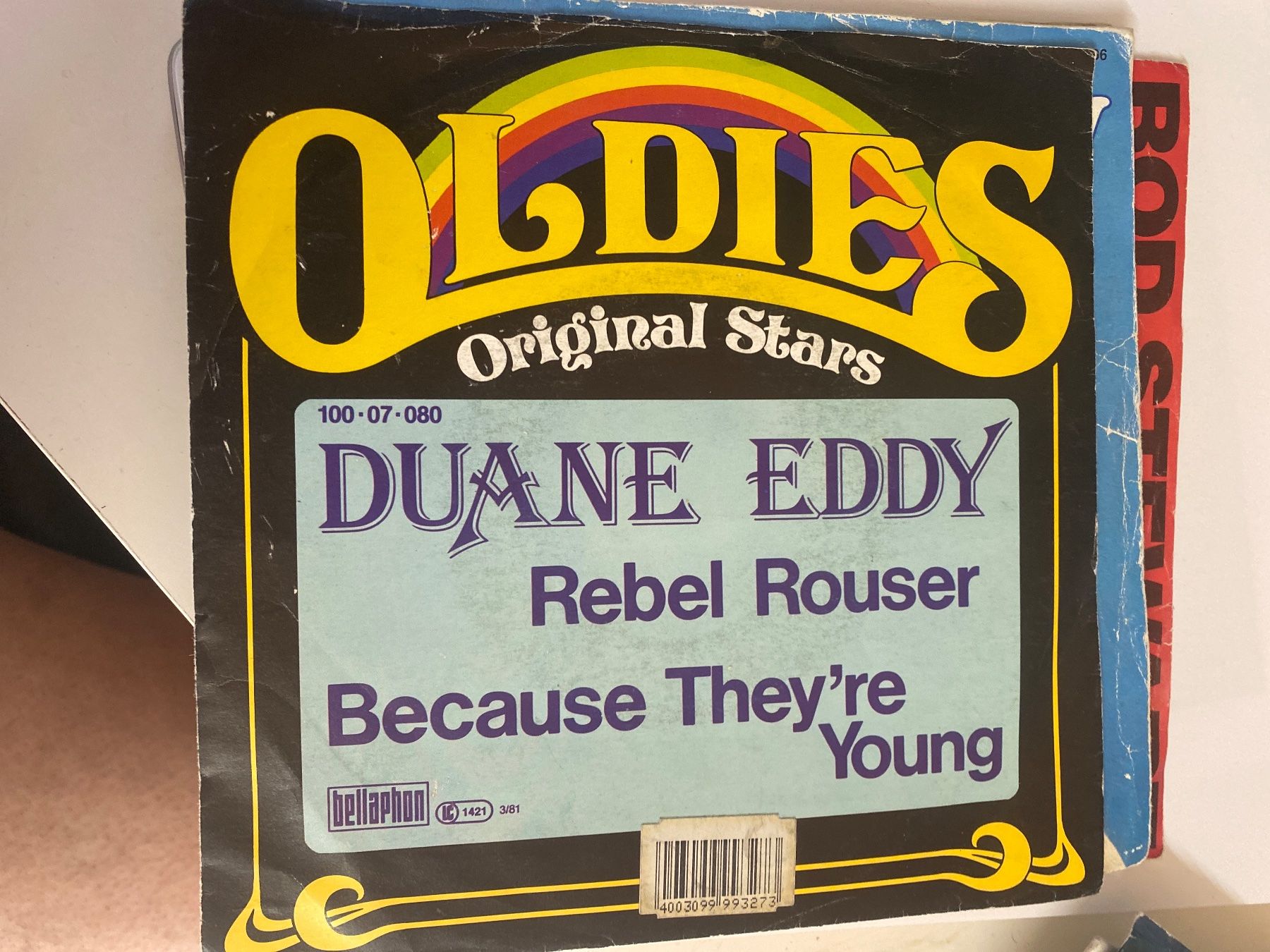 Dischi in vinile: 45 tours DUANE EDDY "Rebel Rouser" – Usato da Le Brassus venduto da cinema13