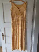 Sommer Kleid gelb weiss gestreift ICHI L Dänemark