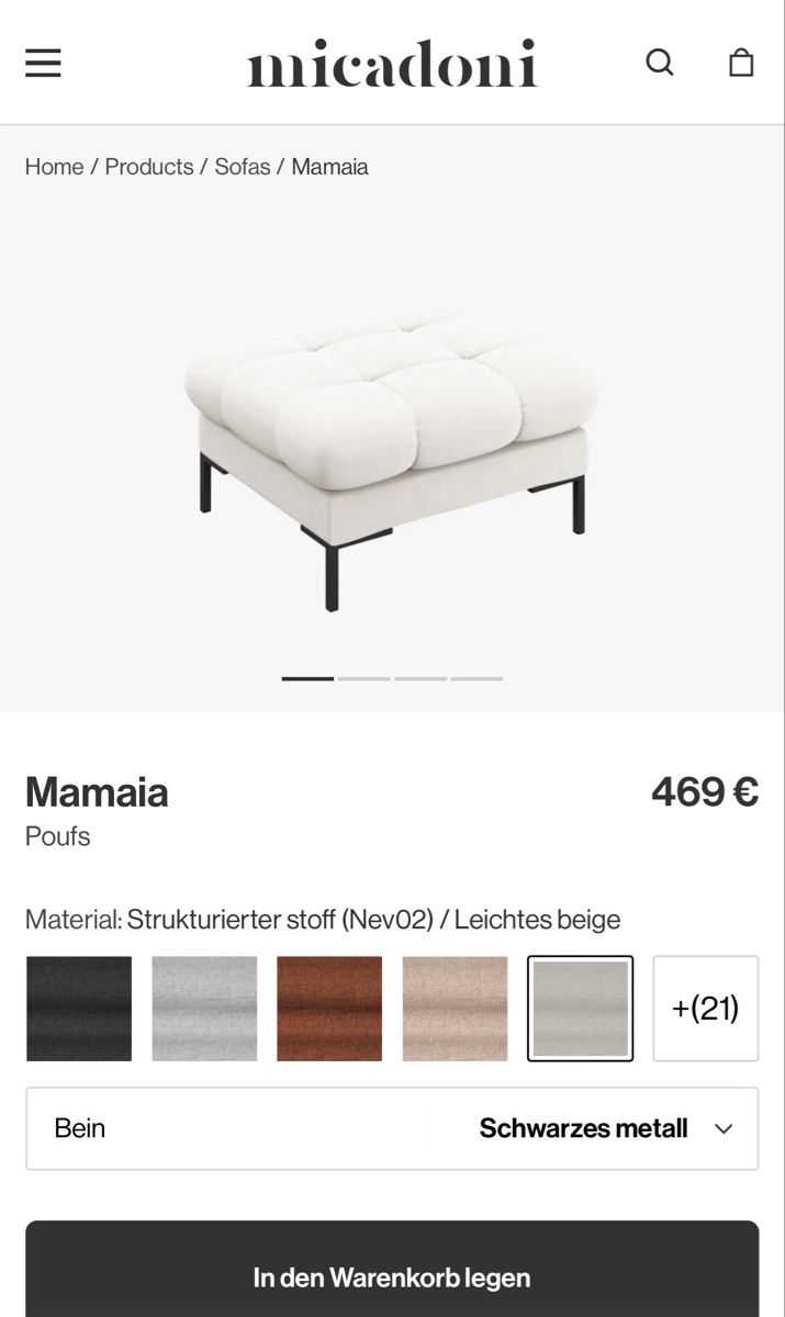 Sgabelli: Designer Hocker- Top Zustand – Usato da Dulliken venduto da alm_bkt2 2
