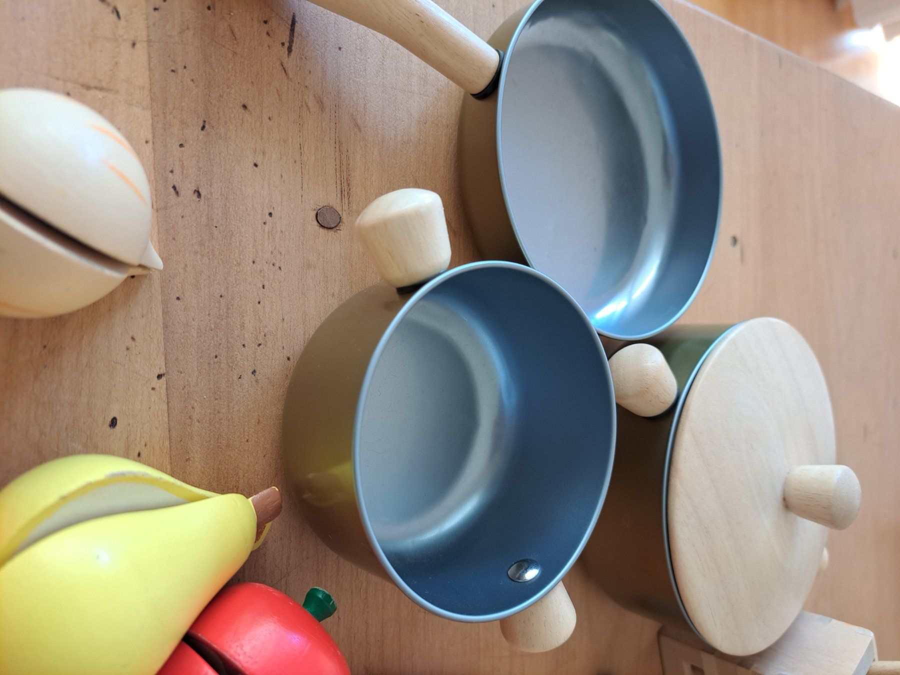 Giocattoli: Spielküche Zubehör Holz Set – Usato da Greifensee venduto da Tobuyandsell 2